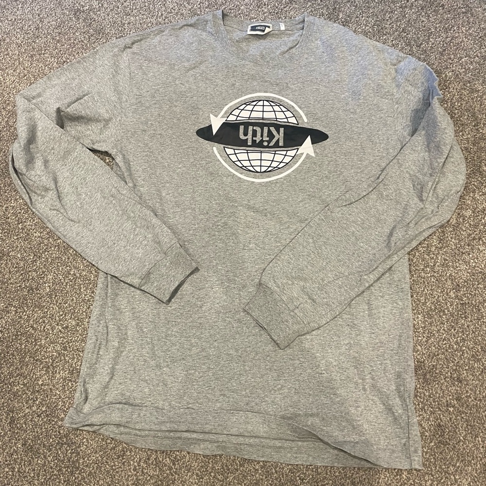 Kith Heather Gray Men’s Crewneck Top